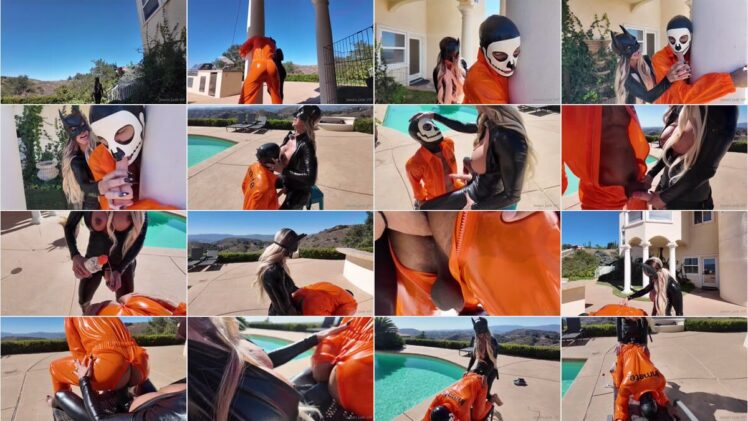Jewels Jade Huge Fit Boobed Batwoman MILF Outdoor Strapon Revenge Fuck On The Criminal