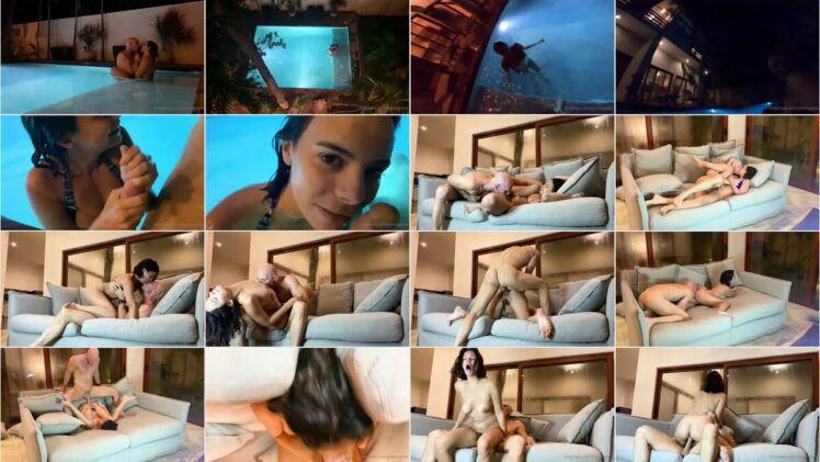 Violet Starr Pool Fuck And Midnight Booty Call