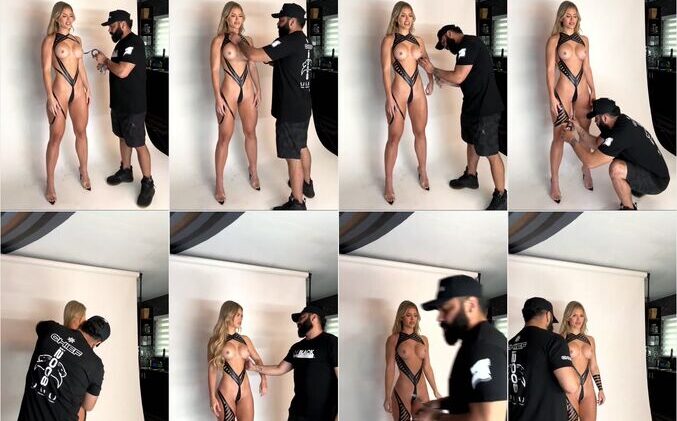Scarlettkissesxo Naked Black Tape Project Live