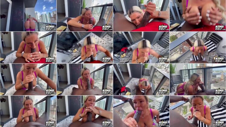 Kaden Kole New PAWG Drains My Balls On Balcony