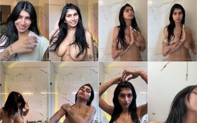 Mia Khalifa Soaping By Huge Ass Boobies NEW PPV