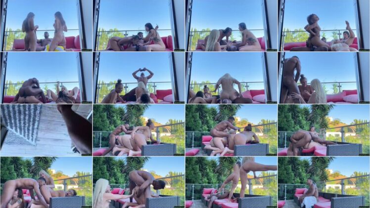 Gia Derza, Isabel Moon & Vivian Taylor BBC Forsome With Troy
