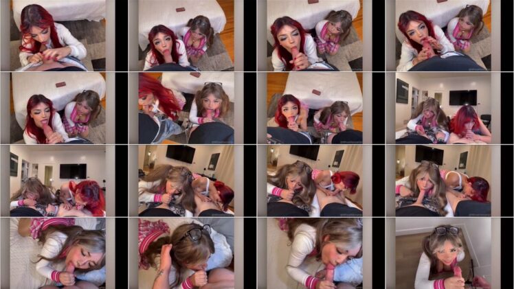 Hannah Jo Foursome With Angelicat Video