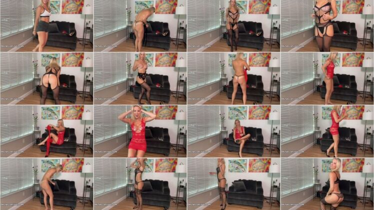 Vicky Stark Stockings And Heels Try On Video