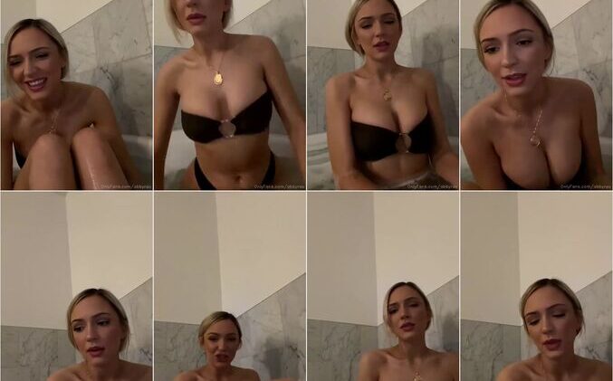 Abby Rao Nude Bathtub Livestream Video