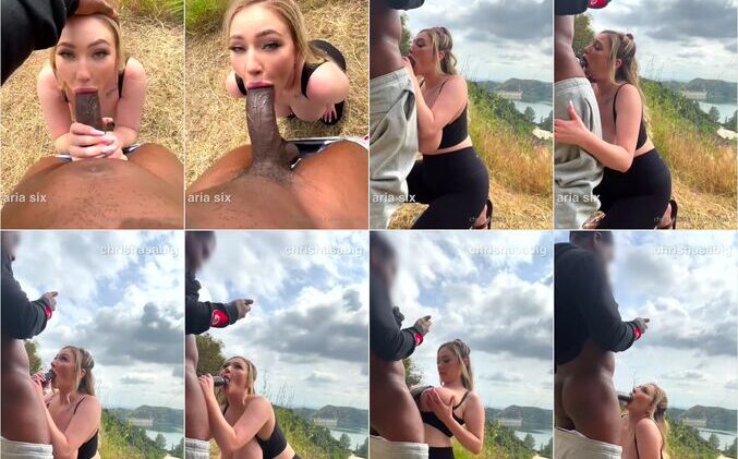 Aria Six – Outdoor BBC Sextape With ChrisHasABig