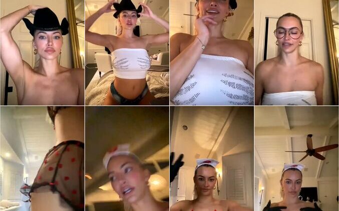 Lindsey Pelas 28th October Livestream Video