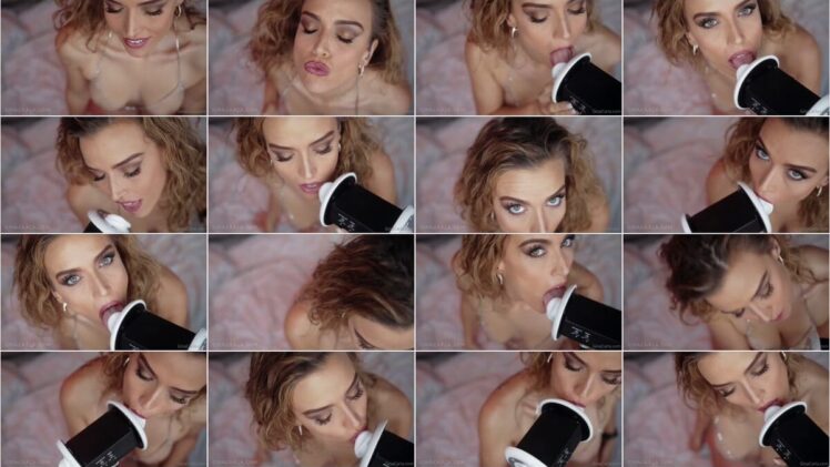 Gina Carla Sensual Ear Licking Video