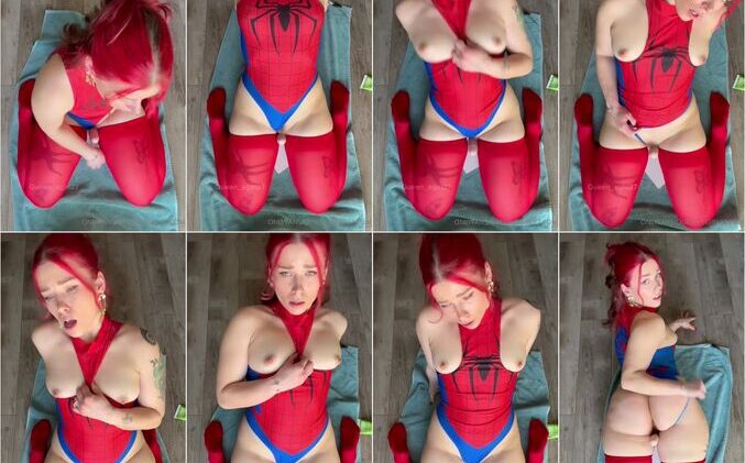 Queen D – Spiderman Cosplay Dildo JOI