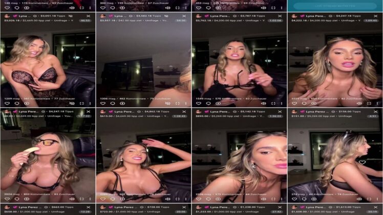 Lyna Perez February Livestream Video