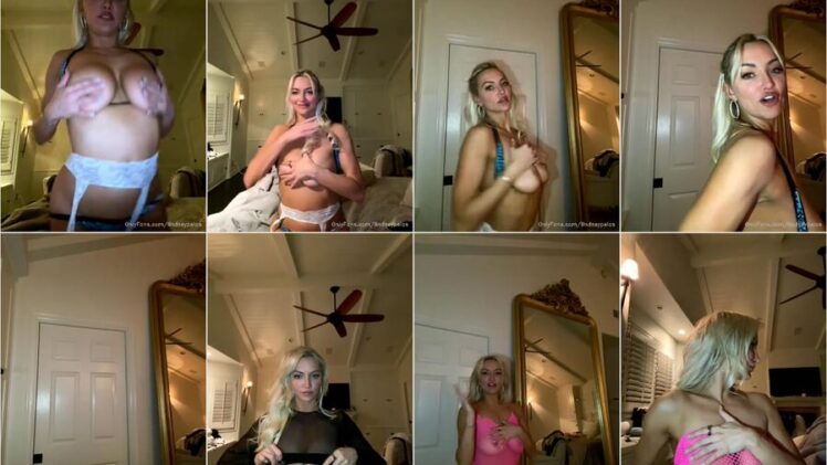Lindsey Pelas Nude Try On Livestream Video