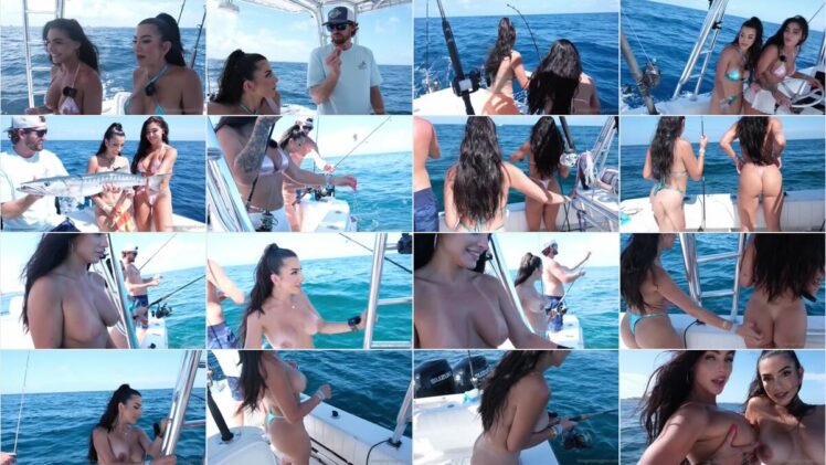 Emily Rinaudo & Lena The Plug FISHING GONE XXX WILD