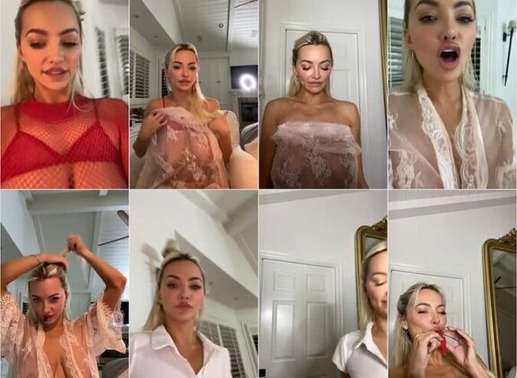Lindsey Pelas Pussy Tease Livestream Video