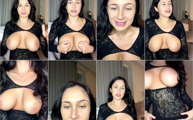 Sophie Rose Black Dress Livestream Video