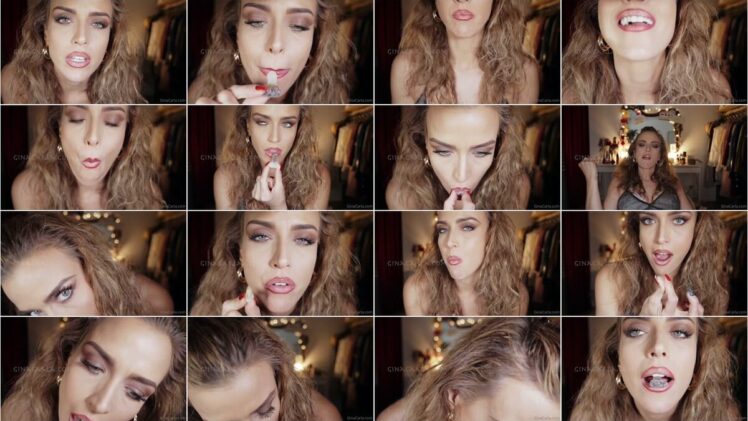 Gina Carla Sucking & Eating Candy Dicks Video