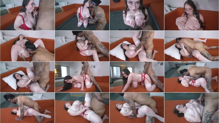ScotchDolly Gets Cummed On Her Huge Jugs