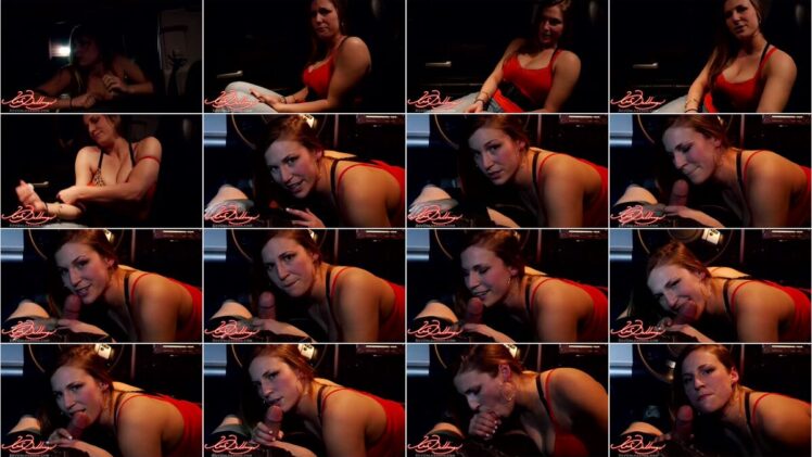Xev Bellringer Gives Blowjob In Car Video