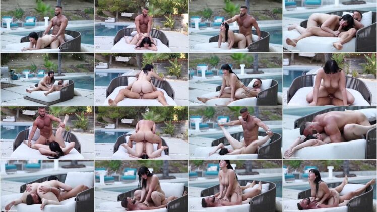 Aleksa Mink Busty Riding My Huge Cock Poolside